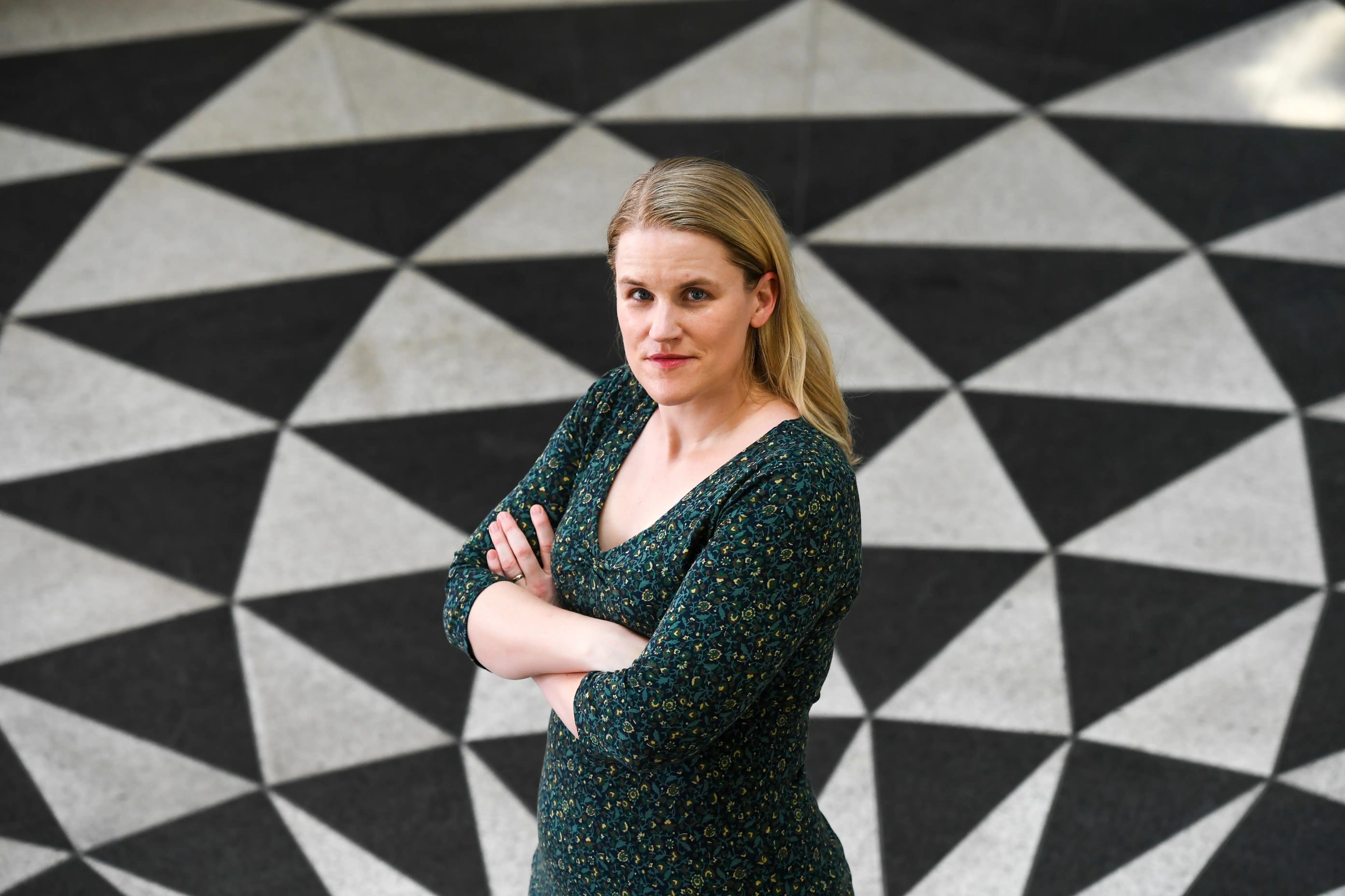Frances Haugen photographed in Australia in 2024.