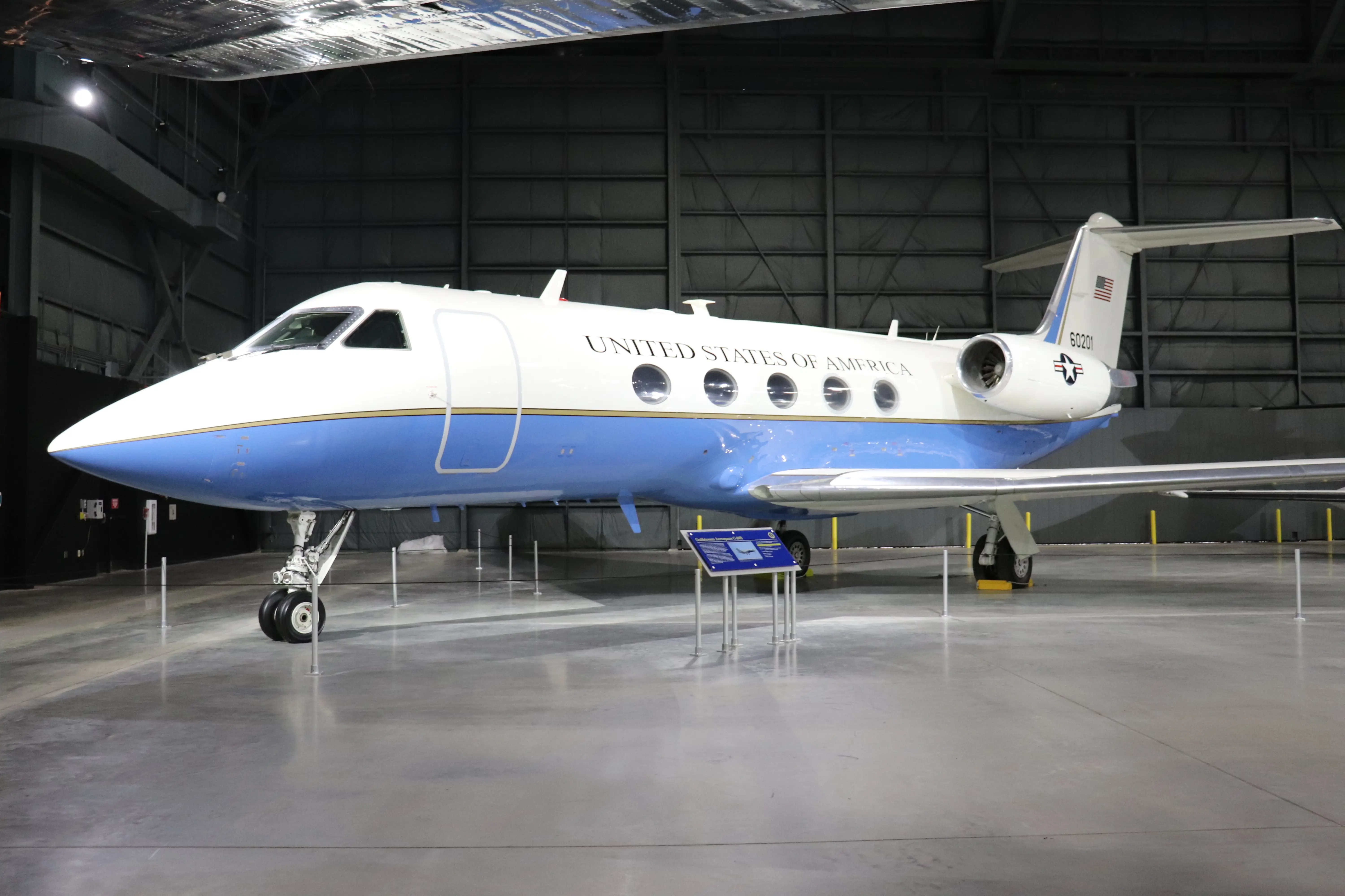 The Gulfstream Aerospace C-20B.