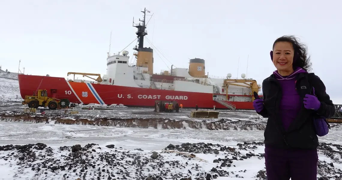 I live and work in Antarctica at 60 years old. From early wakeups to nightclubs, here’s what a typical day is like.