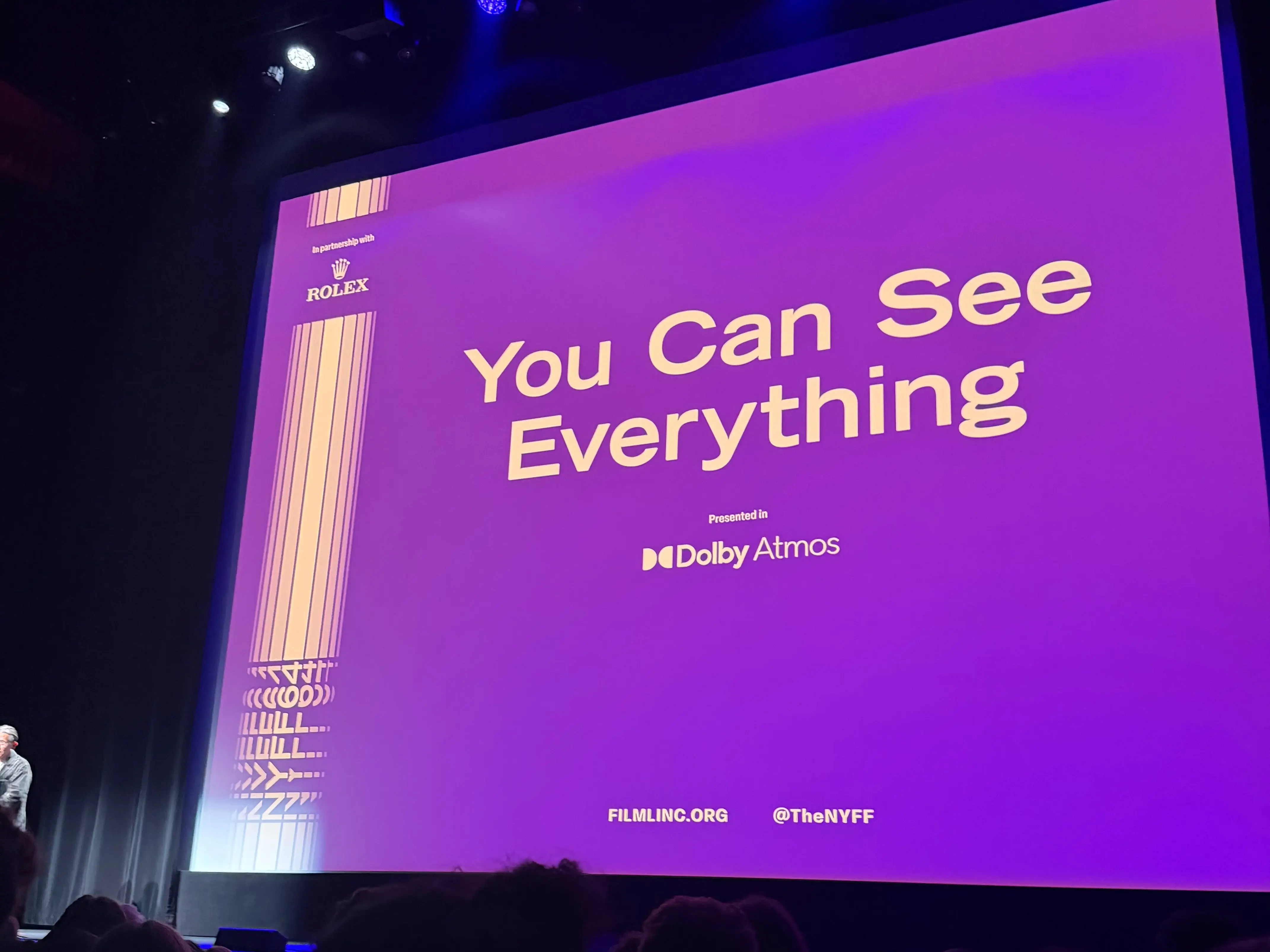 The screen for