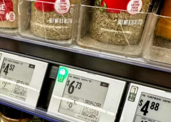 Walmart lights up a new feature for shoppers on its digital price tags