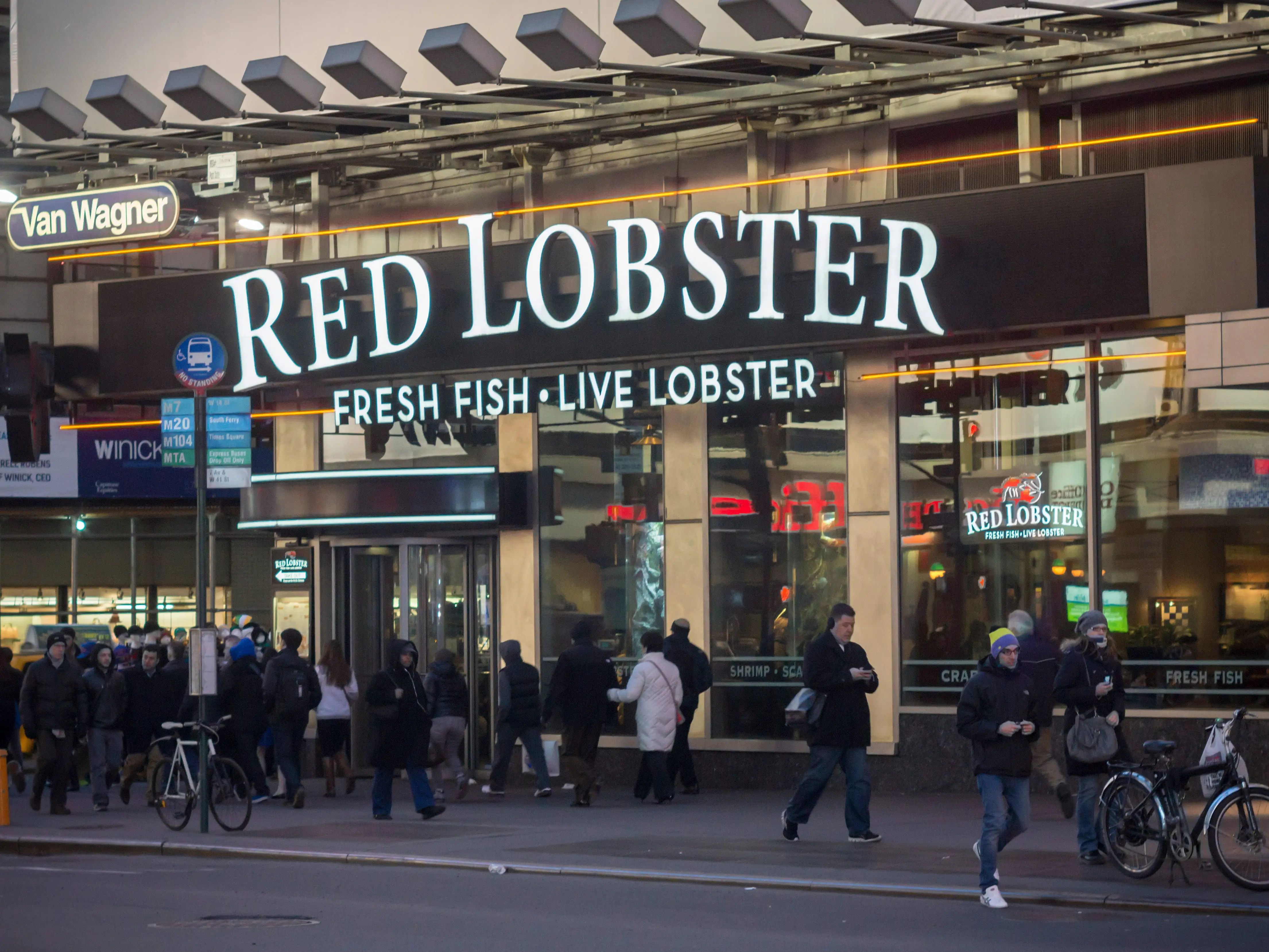 Red Lobster in Times Square