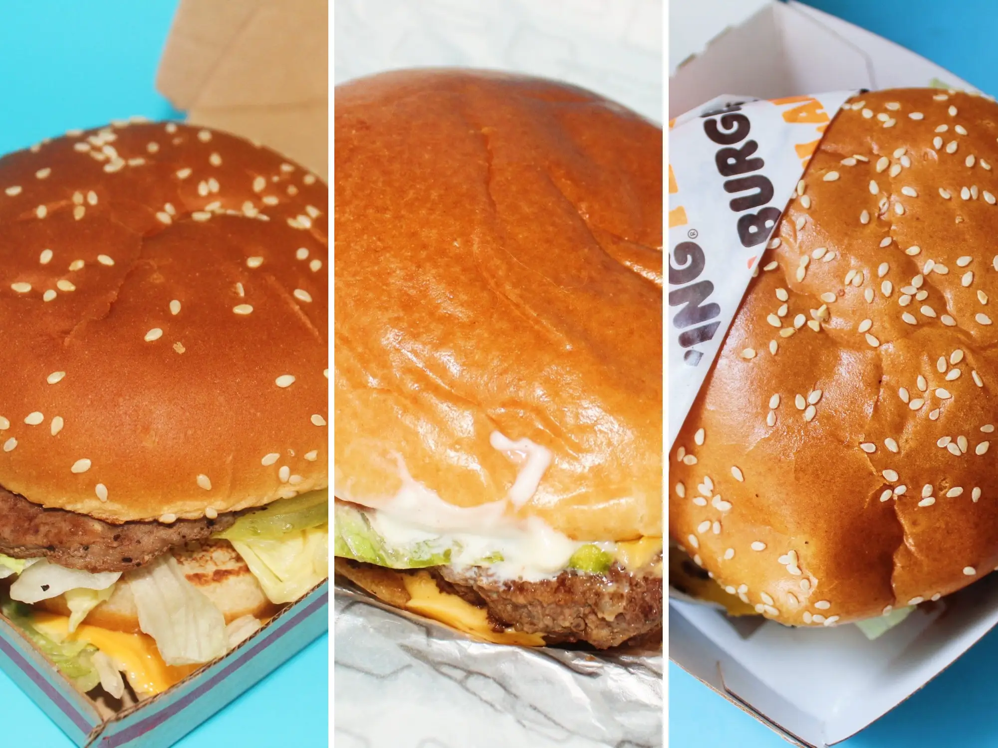 fast food signature burgers