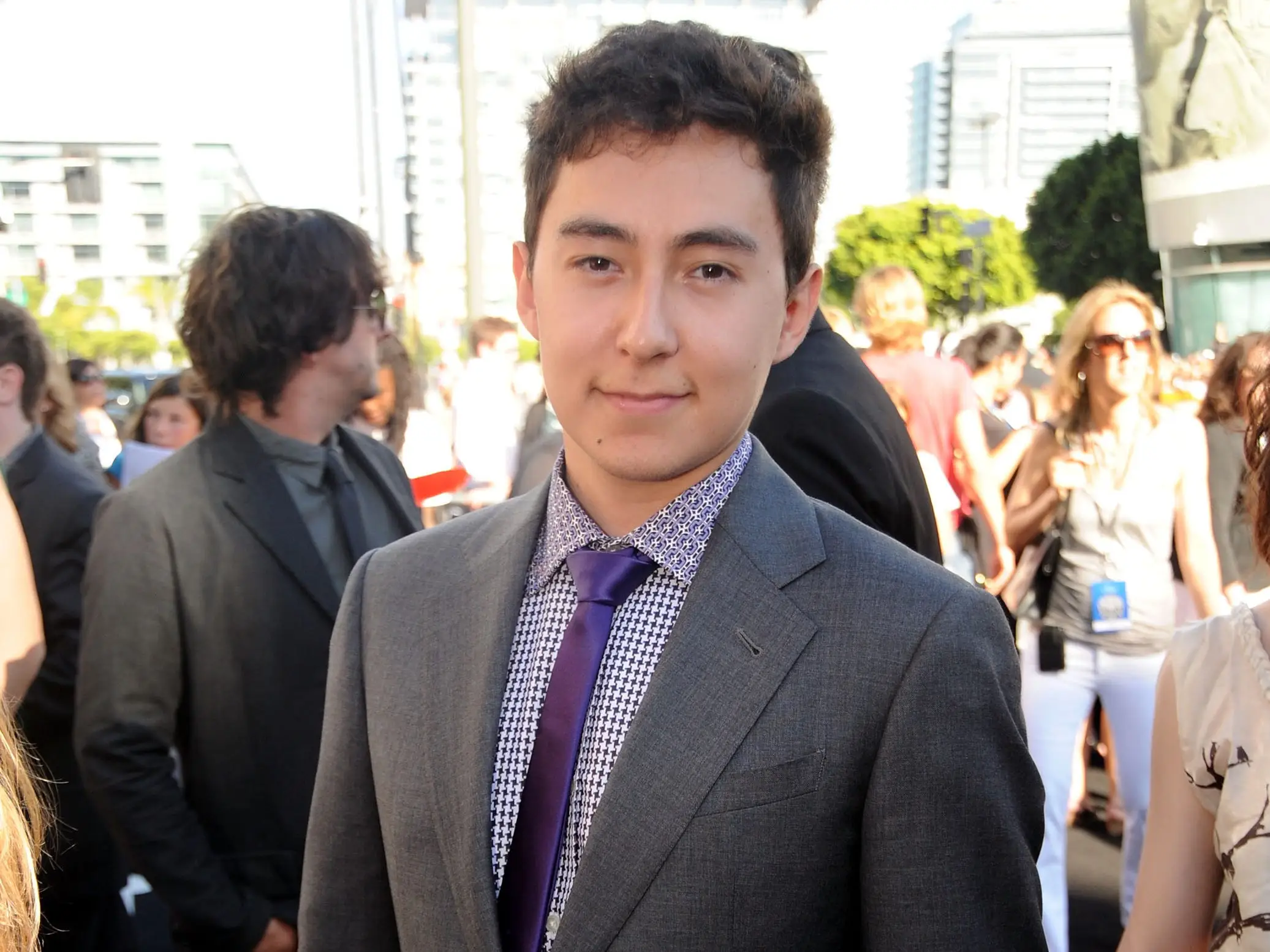 Actor Tyson Houseman arrives to the premiere of Summit Entertainment's 