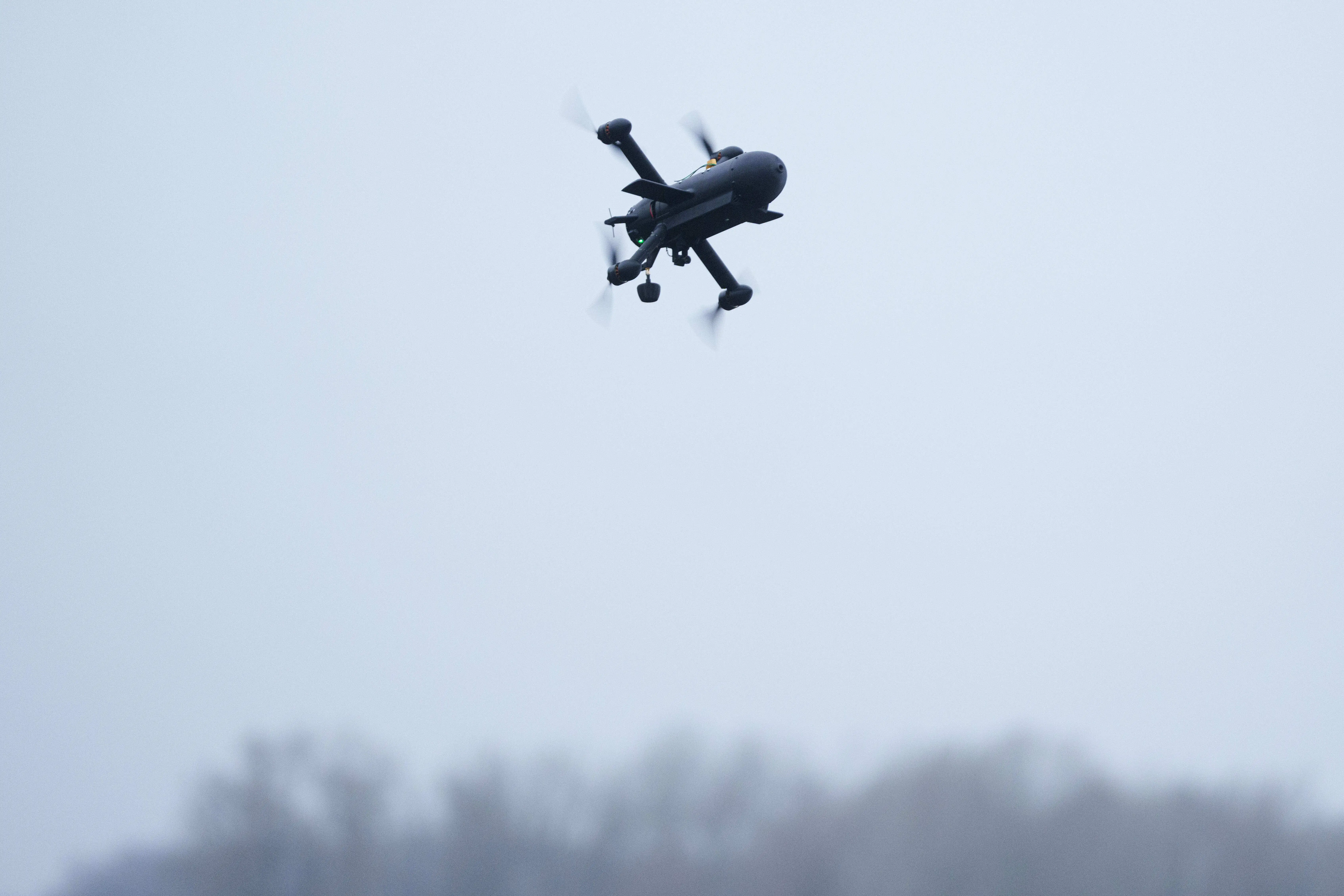 An interceptor drone from the 