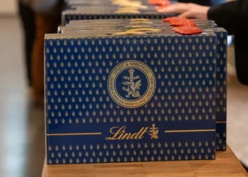 Wealthy Swiss investors have a weird flex: a blue briefcase filled with 10 pounds of chocolate
