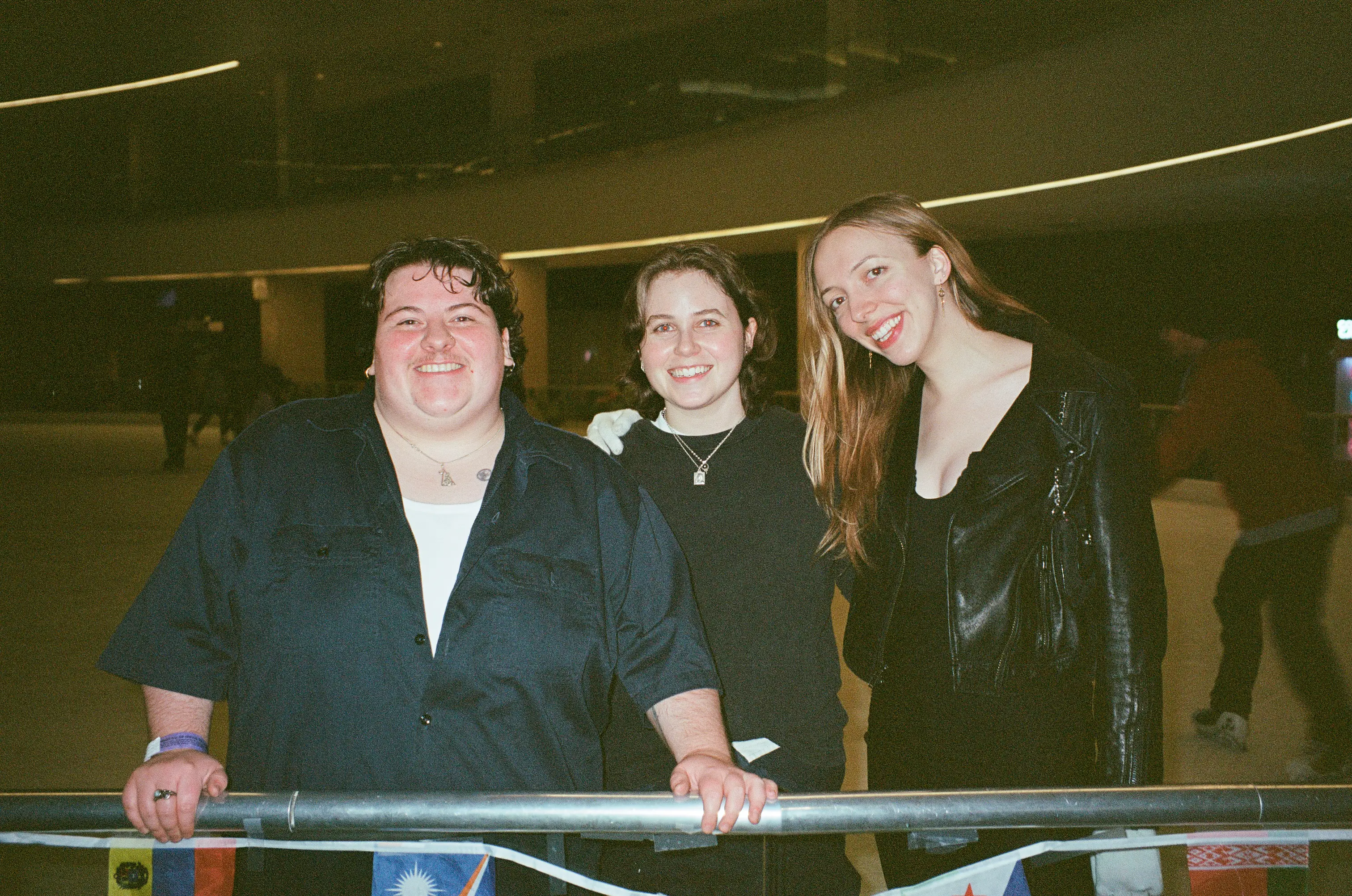 The author (right), her partner (center) and her best friend, whom she met after moving to Nashville.