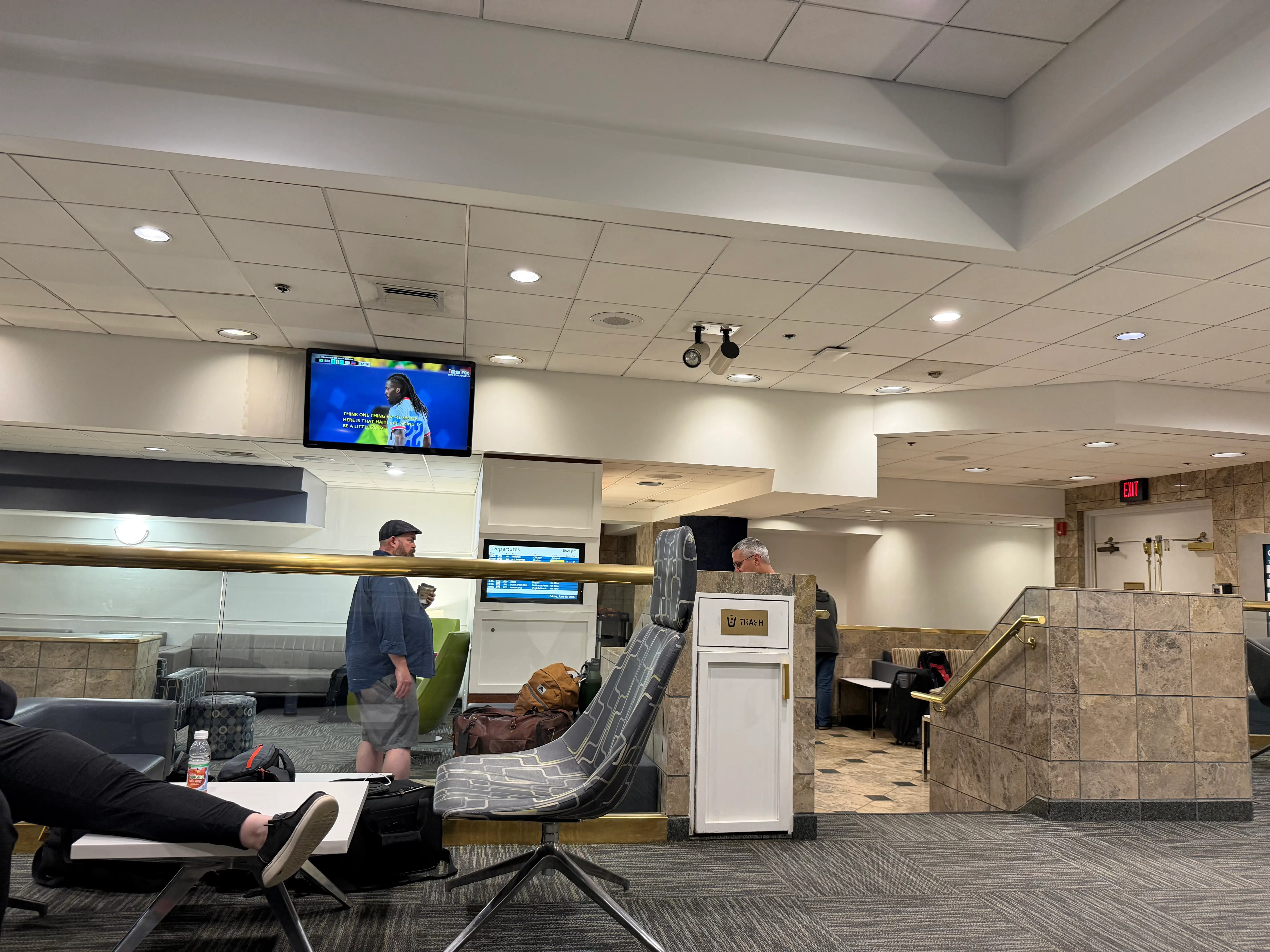 Amtrak Metropolitan Lounge in DC Union Station