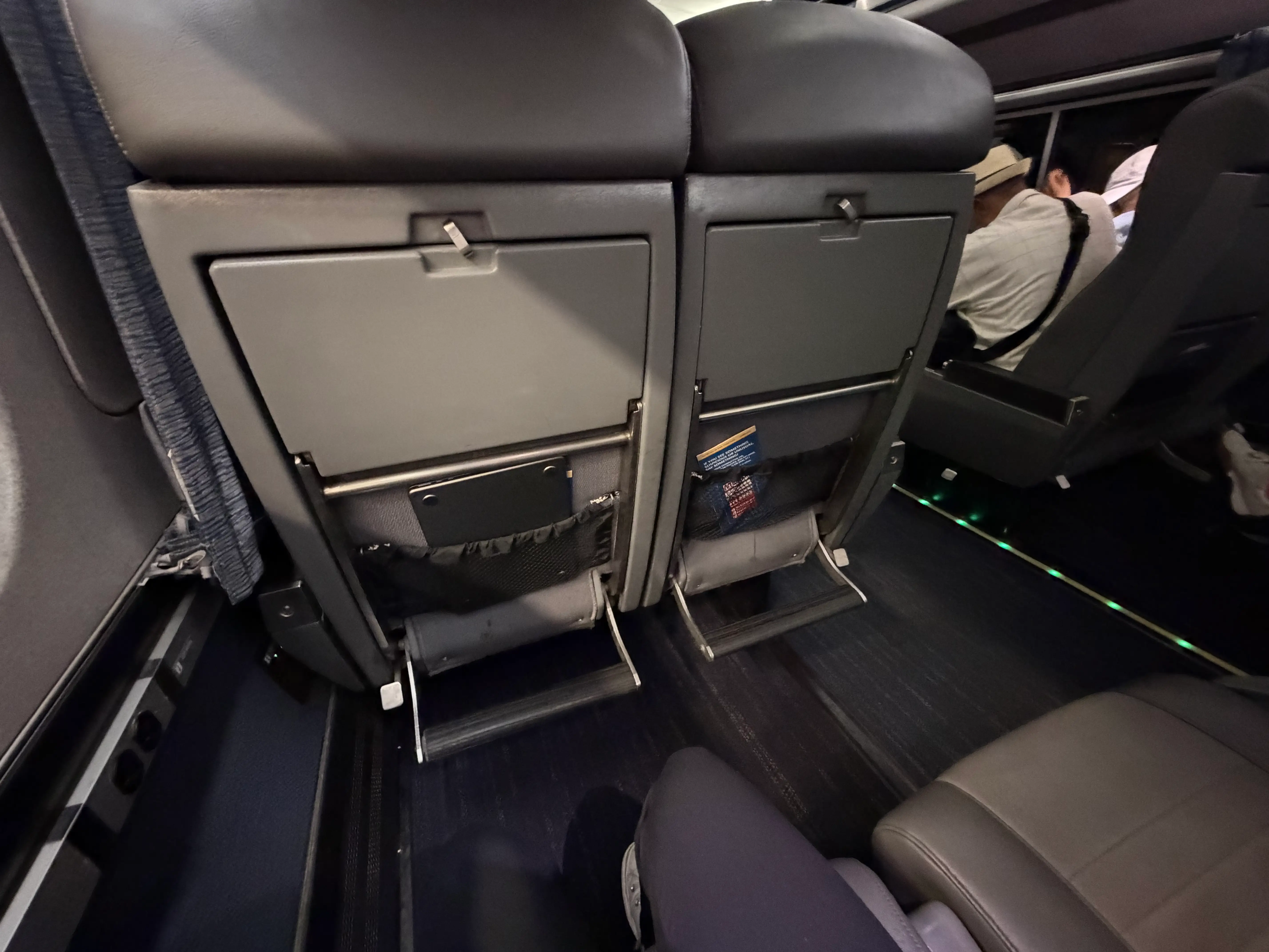 Legroom on Amtrak Business Class