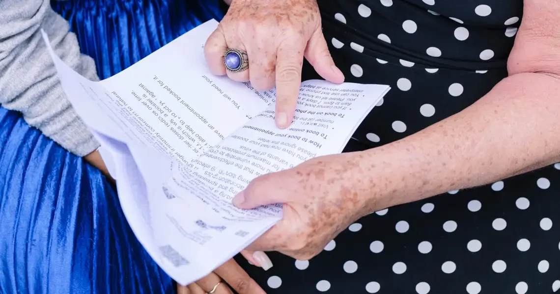 My parents are getting older, but they’ve done a lot to prepare. Being honest and upfront has been the most helpful.