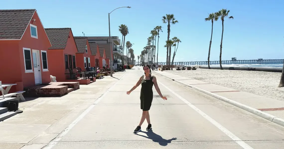 My favorite weekend getaway is a coastal spot in Southern California — and the $28 train ride there is half the fun
