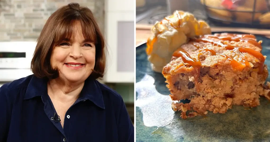 I made Ina Garten’s easy apple spice cake. It’s the perfect dessert for fall.