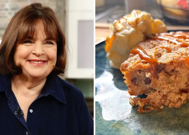 I made Ina Garten’s easy apple spice cake. It’s the perfect dessert for fall.