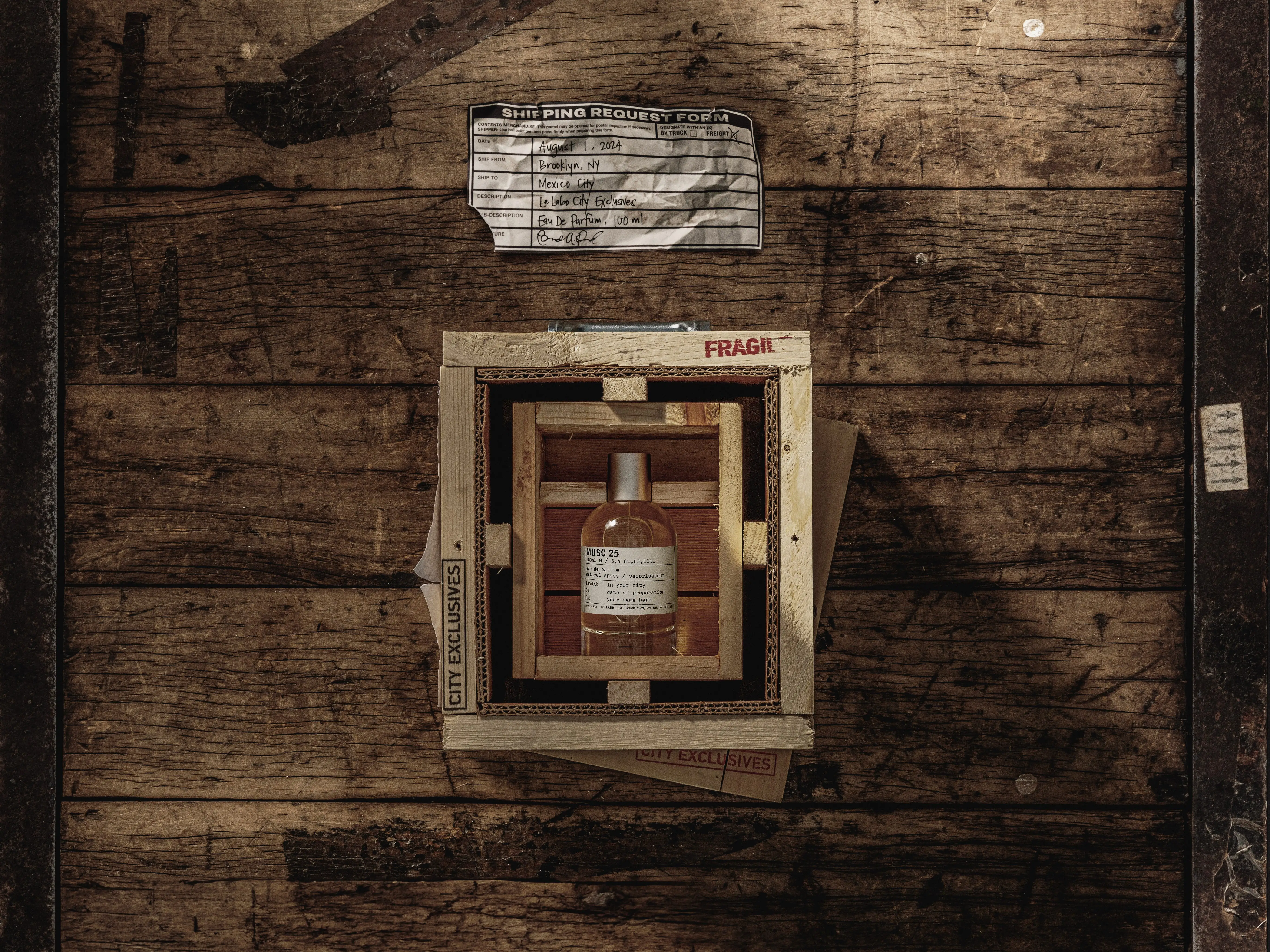 Musc 25, the Los Angeles-exclusive fragrance, from Le Labo.