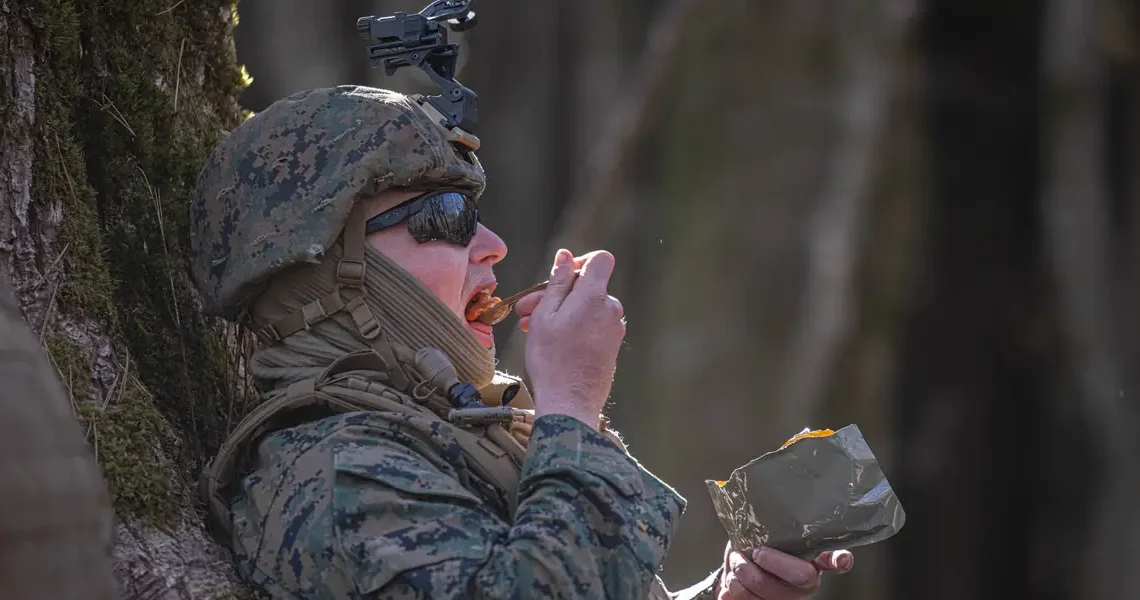 The military shrank the MRE for a future fight. Now it’s deploying the new food rations with troops on the ground.