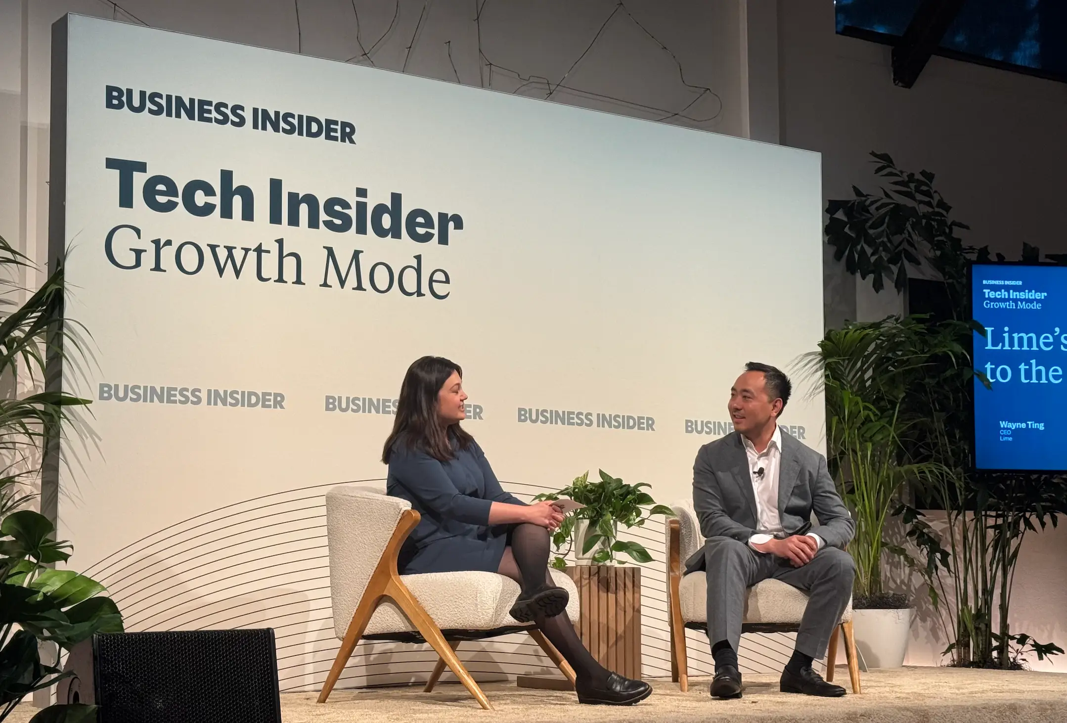 Wayne Ting, Lime's CEO, speaks with Business Insider's Katie Roof.