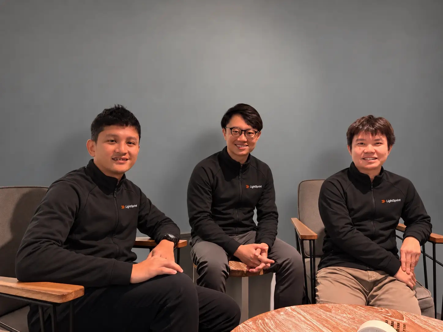 Heng Hong Lee (CPO), Benjamin Ong (CEO), Benedict Chan (CTO))