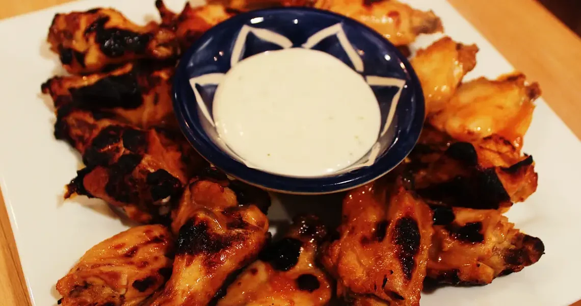 I made 5 game-day appetizers in my slow cooker. The Buffalo wings were a major crowd pleaser.