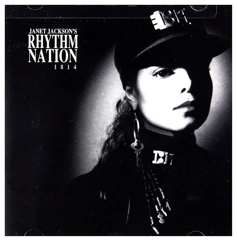 Janet Jackson's Rhythm Nation 1814 album cover