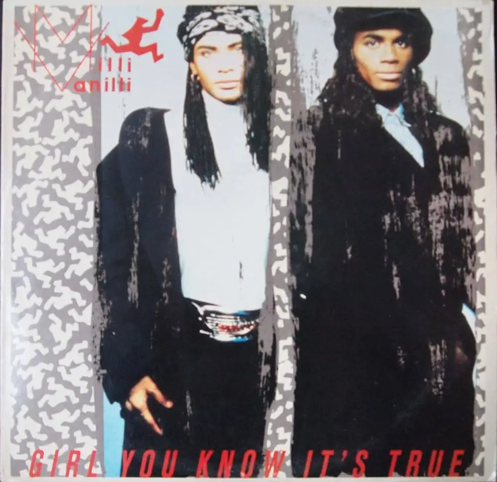Girl You Know It's True Milli Vanilli album cover