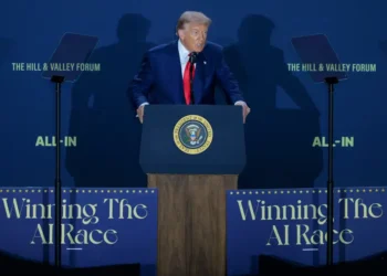 Trump says you’re an ‘enemy’ of the White House if you don’t support his AI rebrand
