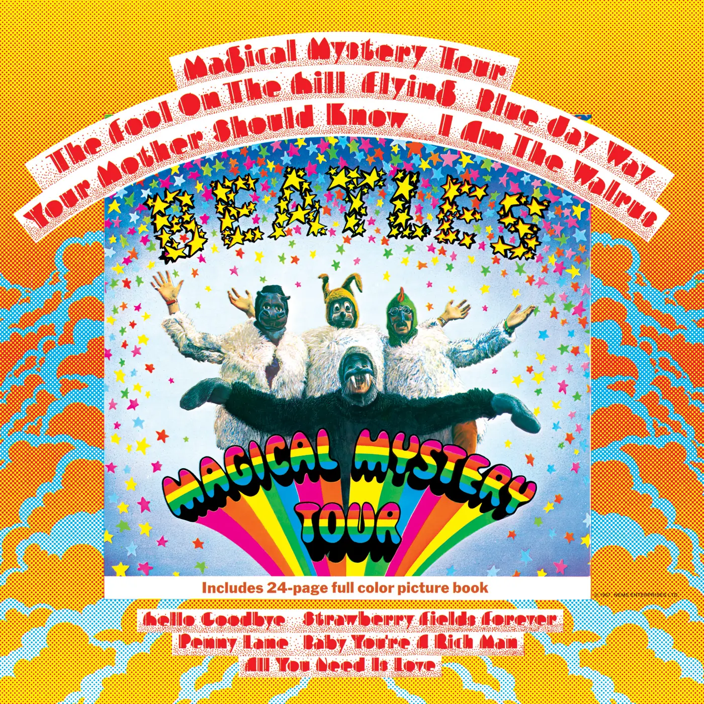 Magical Mystery Tour The Beatles album cover