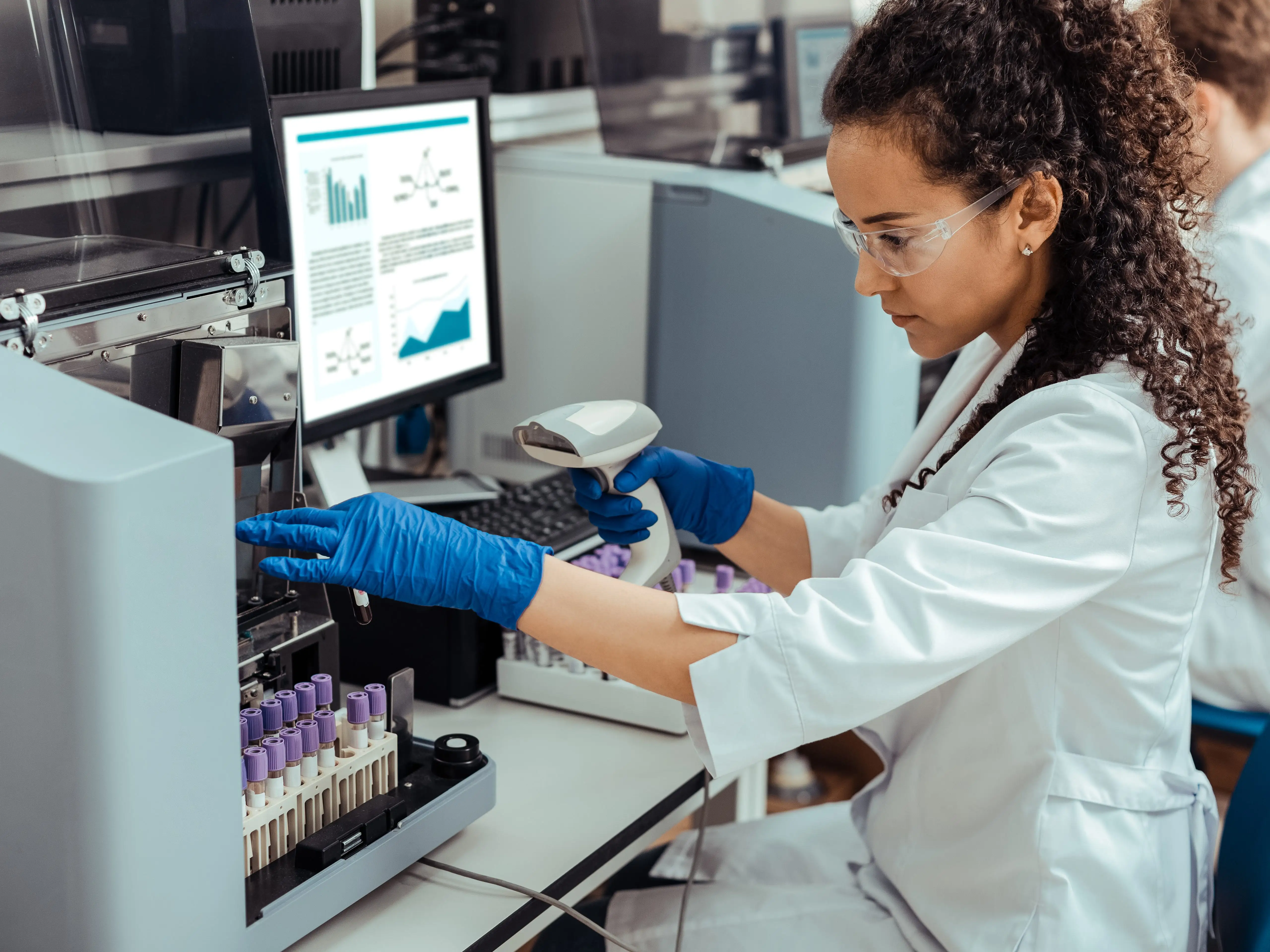 Medical laboratory science stock image