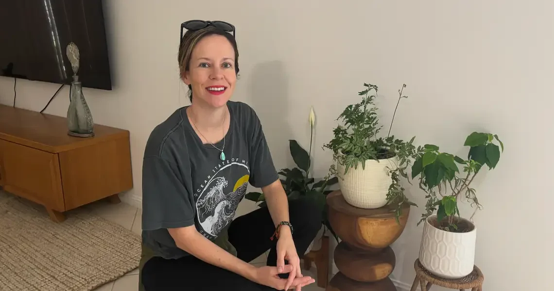 We moved into a 3-bedroom duplex and furnished it almost entirely from Facebook Marketplace and thrift shops