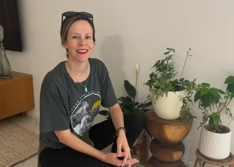 We moved into a 3-bedroom duplex and furnished it almost entirely from Facebook Marketplace and thrift shops