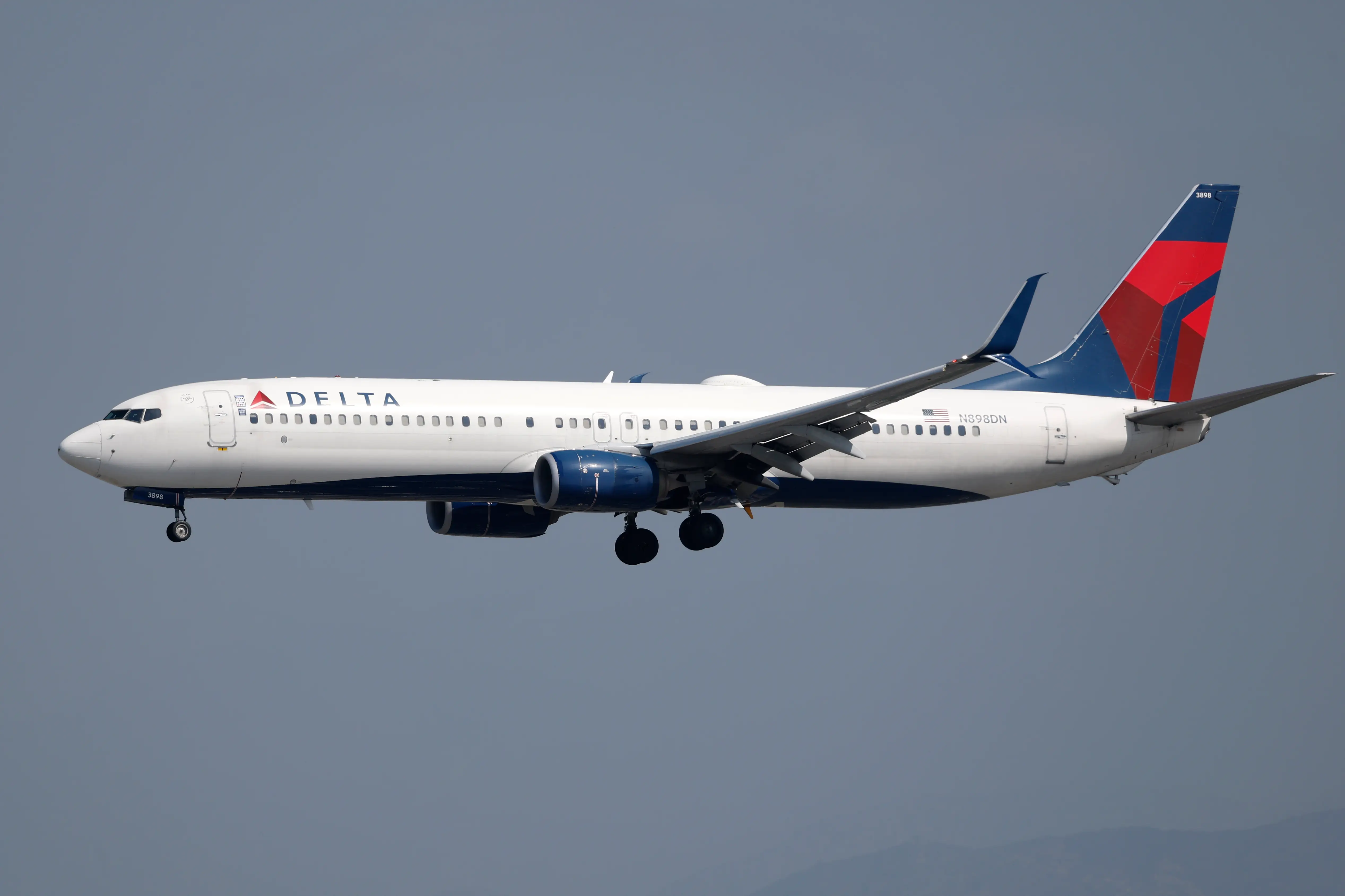 A Delta Air Lines Boeing 737.