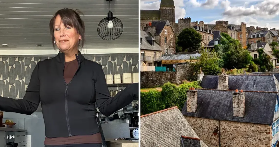 I got divorced abroad and decided to stay in Europe. My $900 pension goes so much further in a tiny French village.