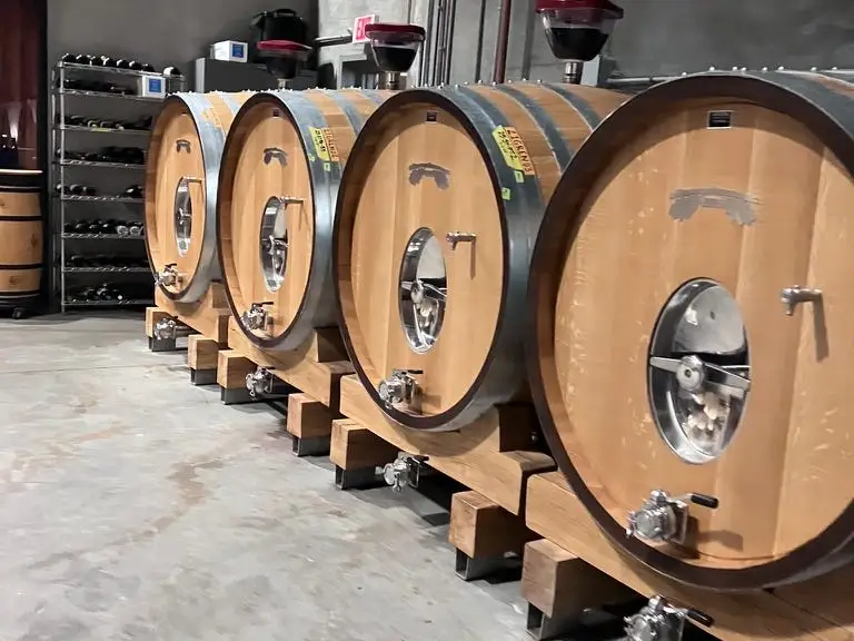 Wine barrels