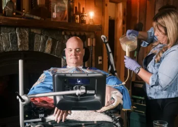 He needed a caregiver as his body shut down. AI found him the one.