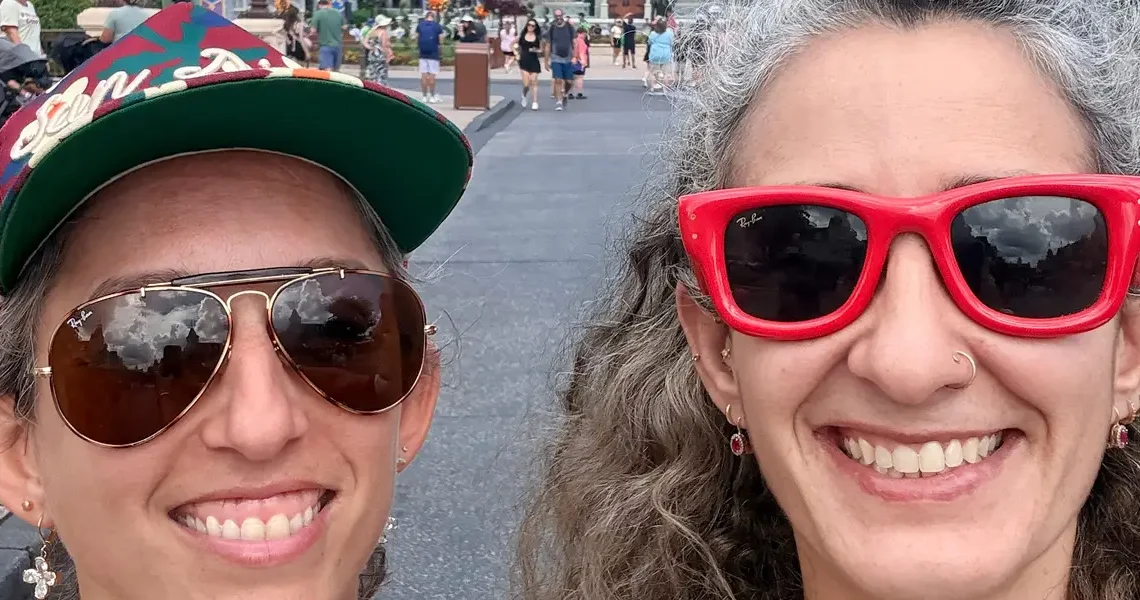 We rode 12 rides at Disney World without paying for Lightning Lanes. The secret was leaving our kids at home.
