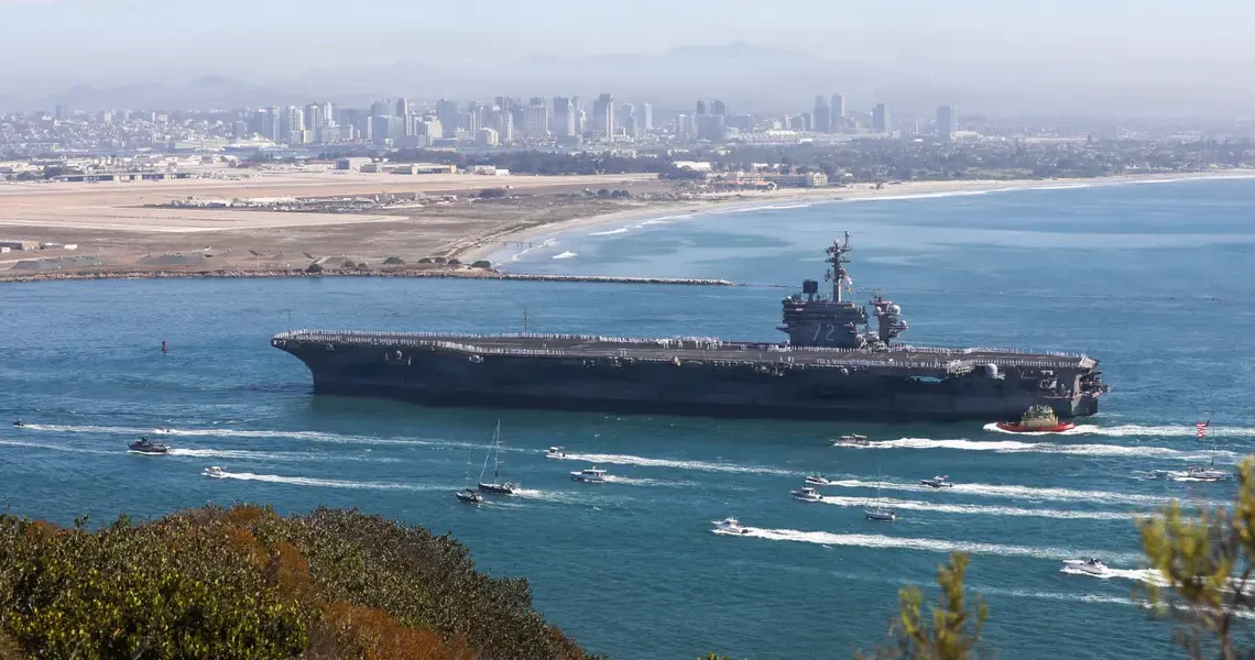 Here are the staggering numbers behind the Abraham Lincoln Carrier Strike Group’s 321-day deployment