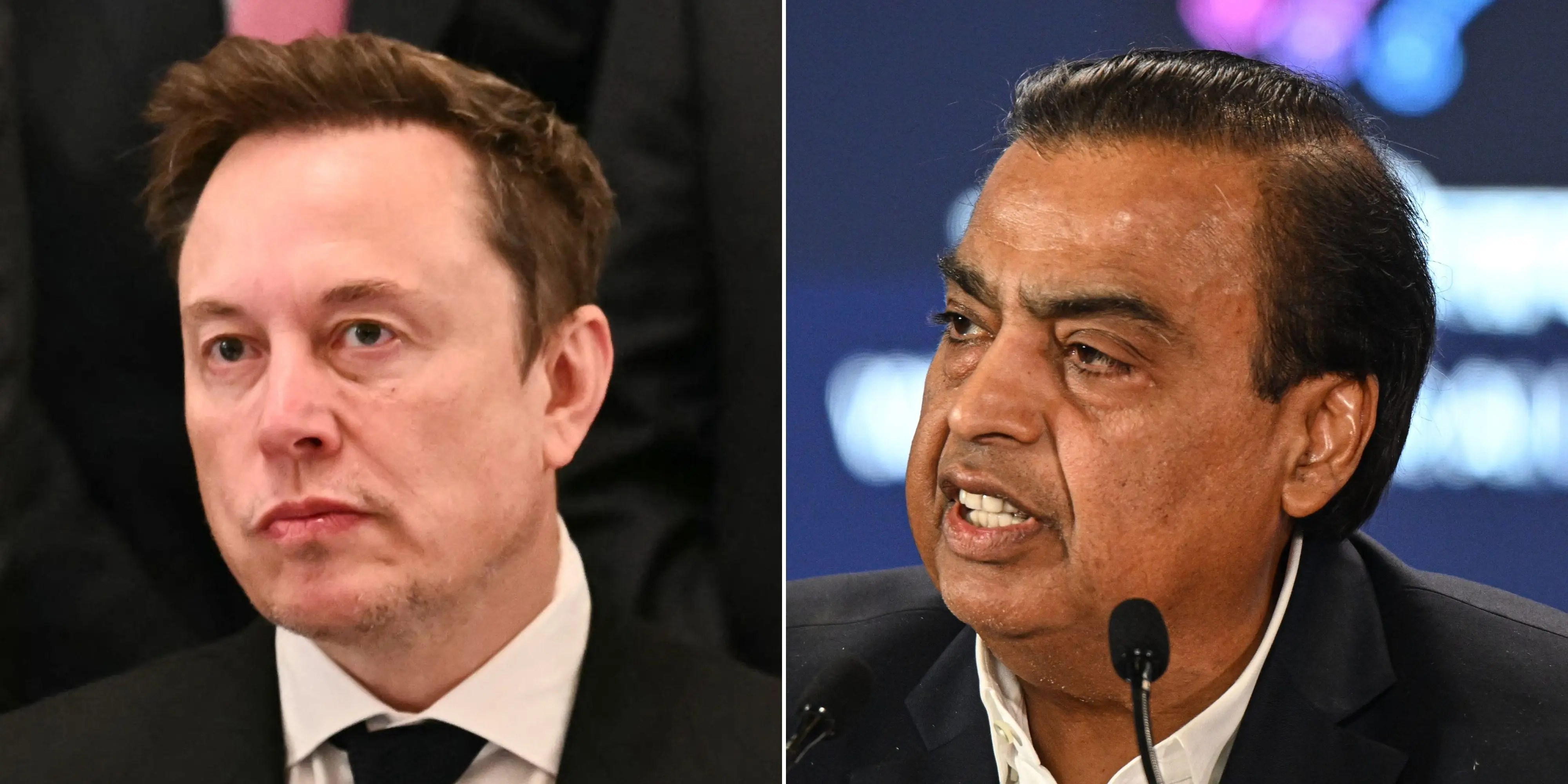 Elon Musk, Mukesh Ambani