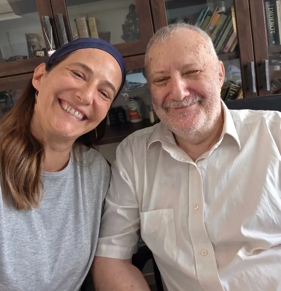 Hanna Miller and her father