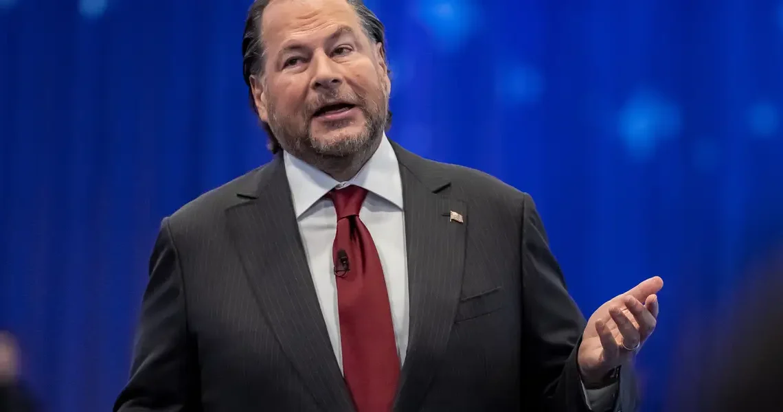 Trump’s AI rebrand is catching on with Elon Musk and Marc Benioff