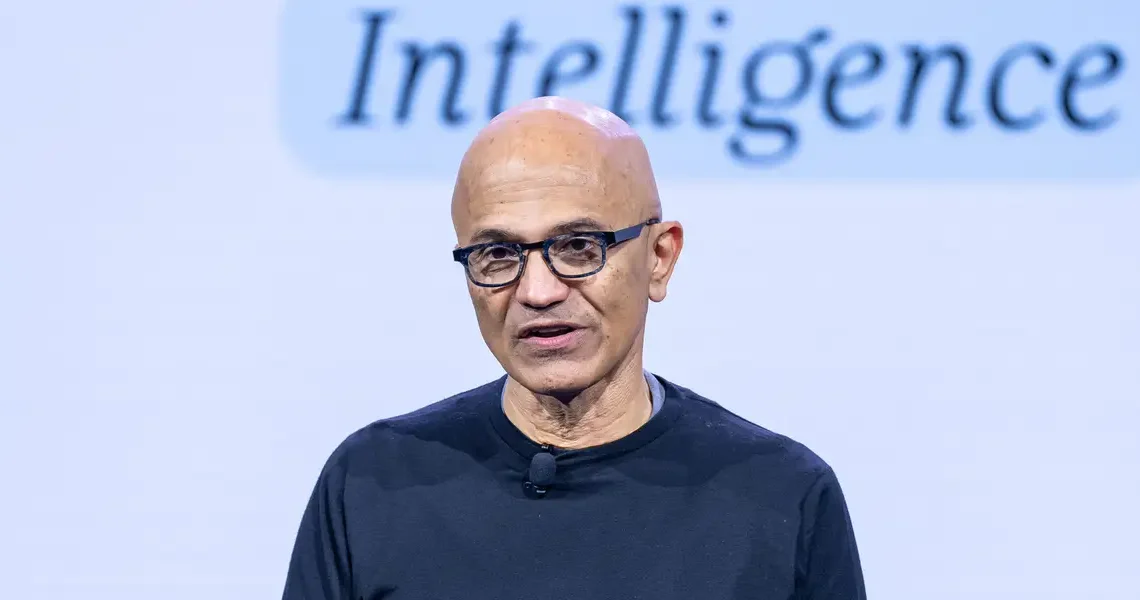 Satya Nadella says a company’s relationship with AI should have trust issues