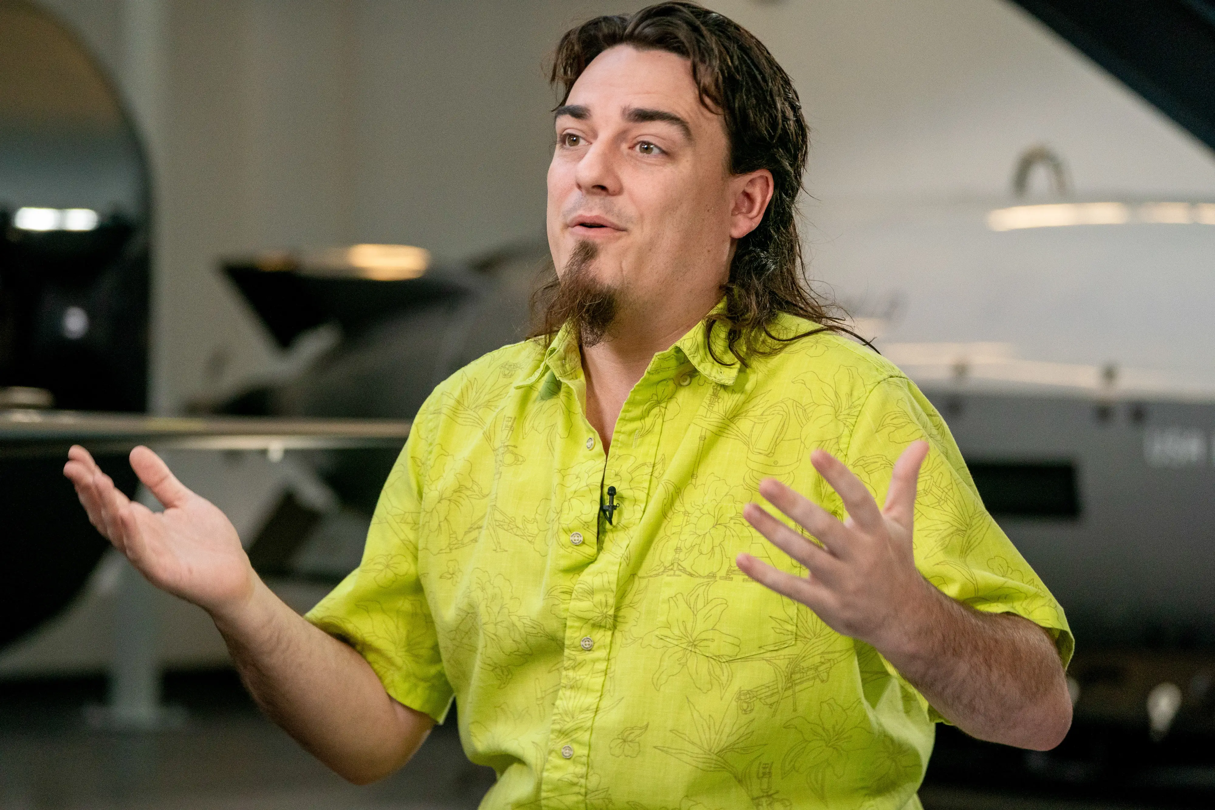 Anduril cofounder Palmer Luckey is pictured.