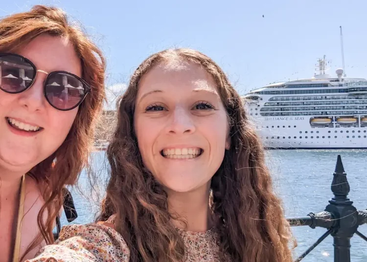 My friend and I live thousands of miles apart. We take cruises together every year to maintain our relationship.