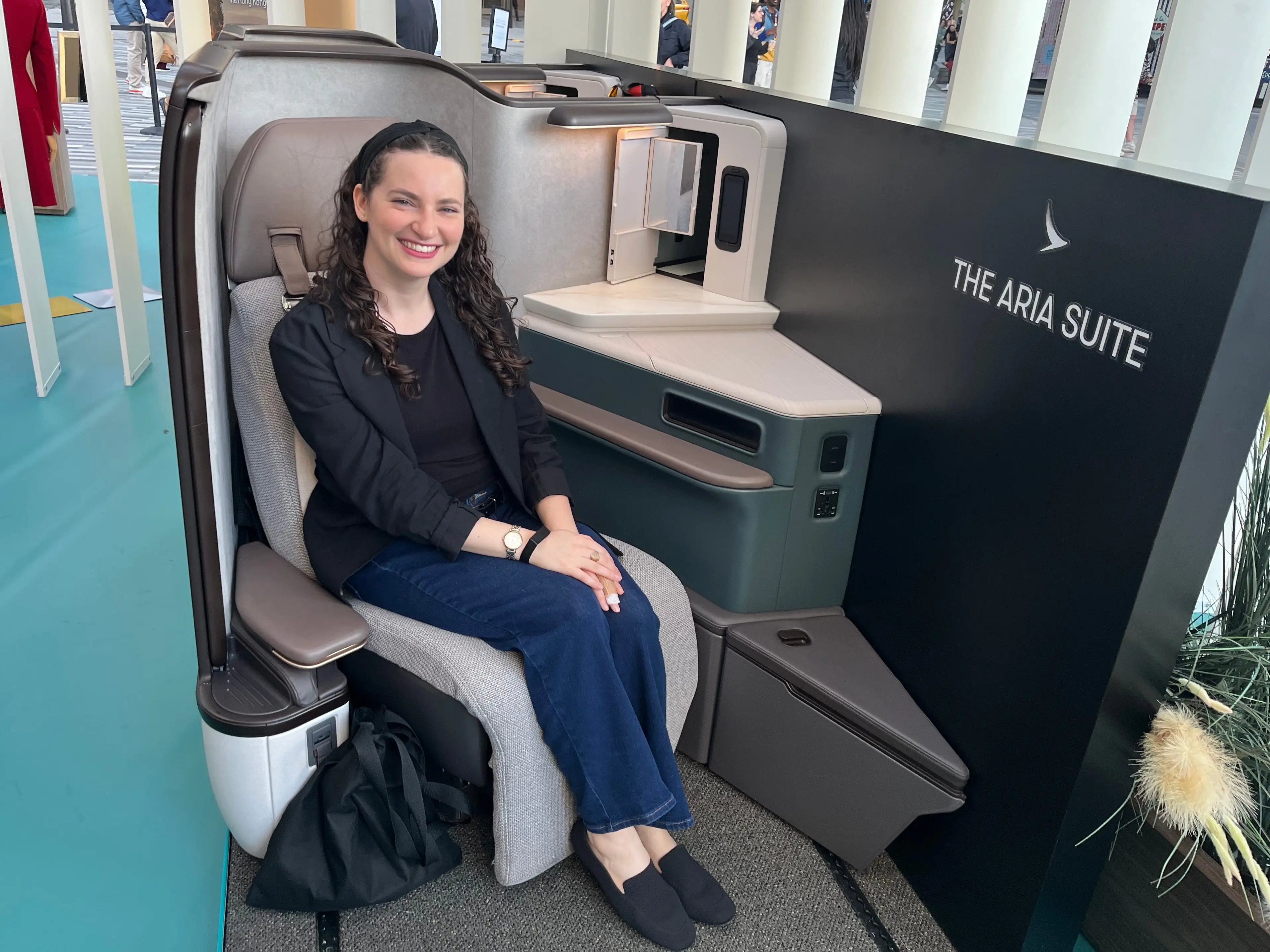 I tested out Cathay Pacific's business-class Aria Suite.