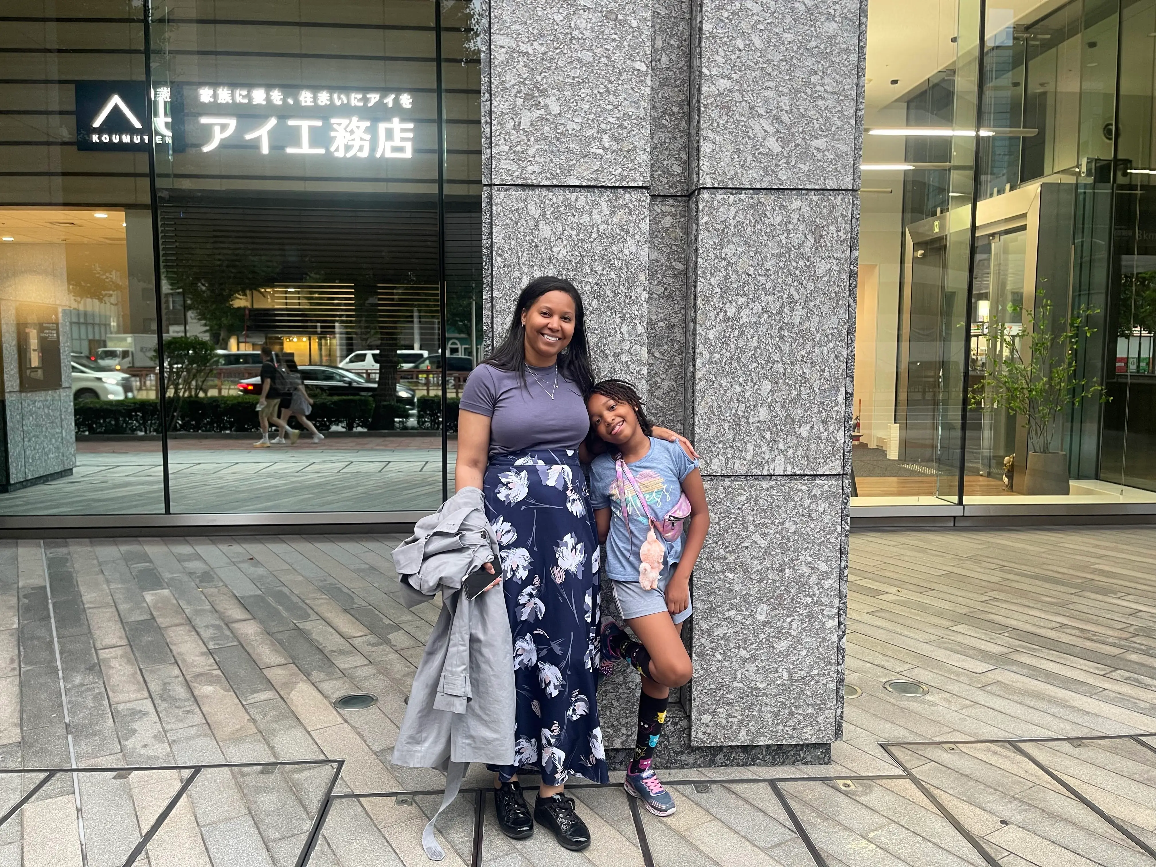 Mom and daughter