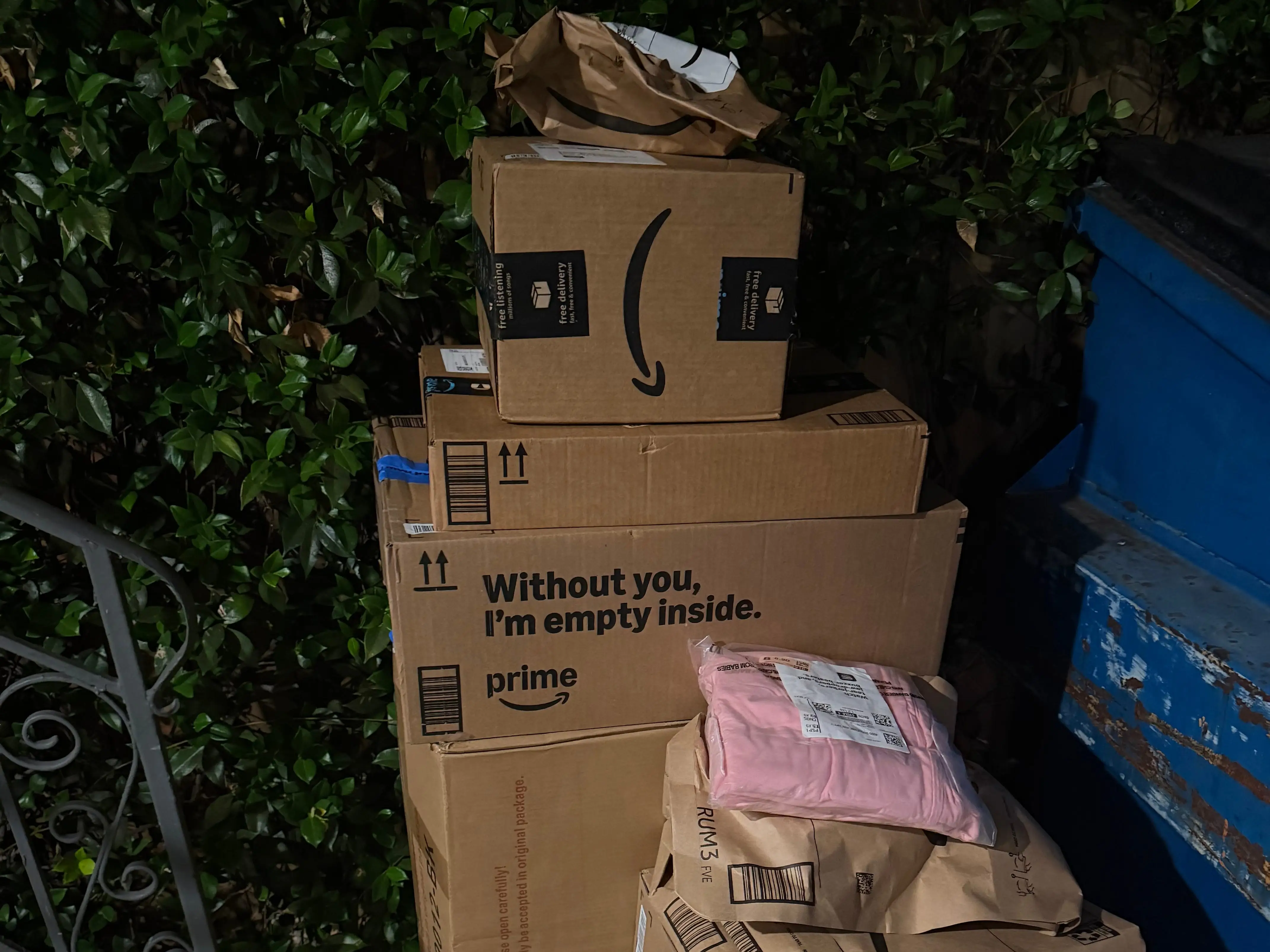 Amazon packages