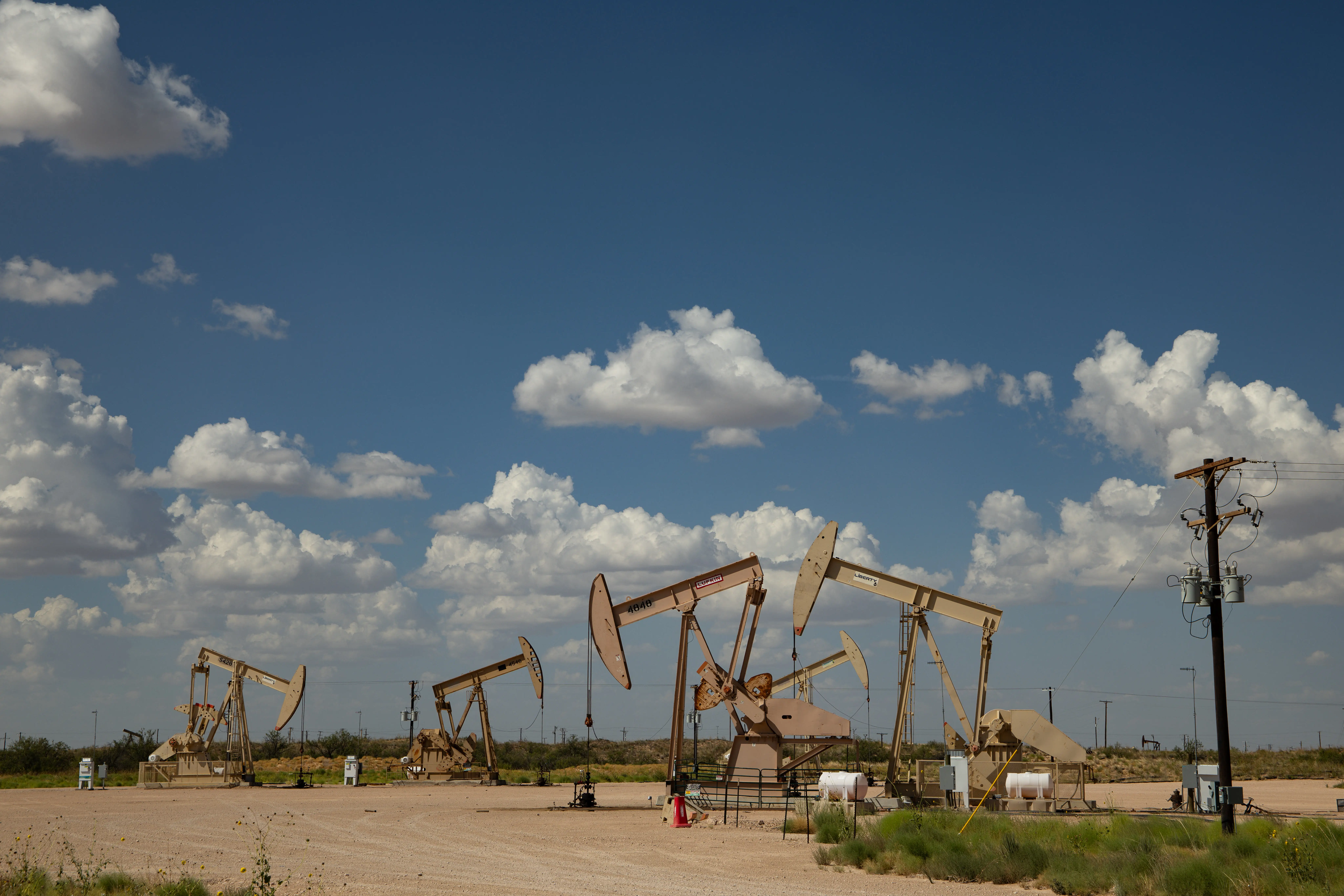 Pumpjacks in Texas