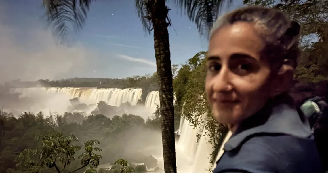 I’ve been to Iguazú Falls countless times. Seeing them under a full moon was something else.