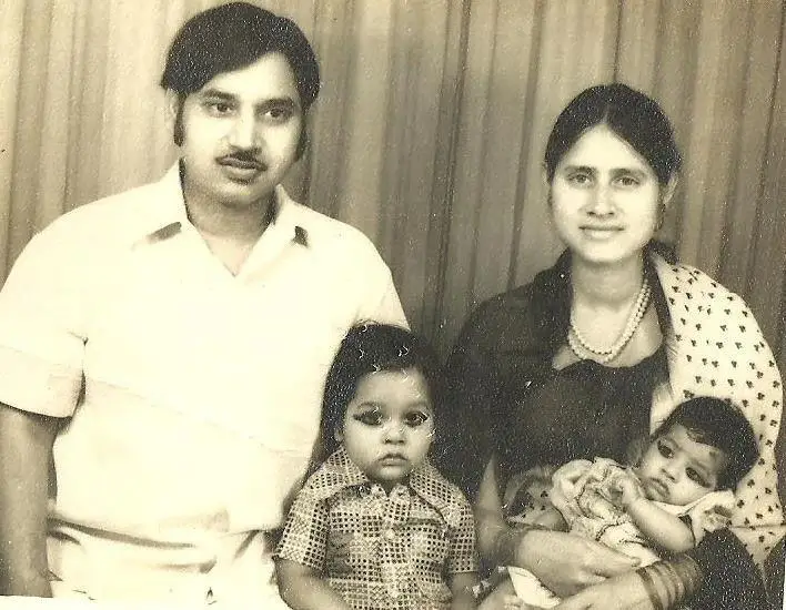 Old photo of family