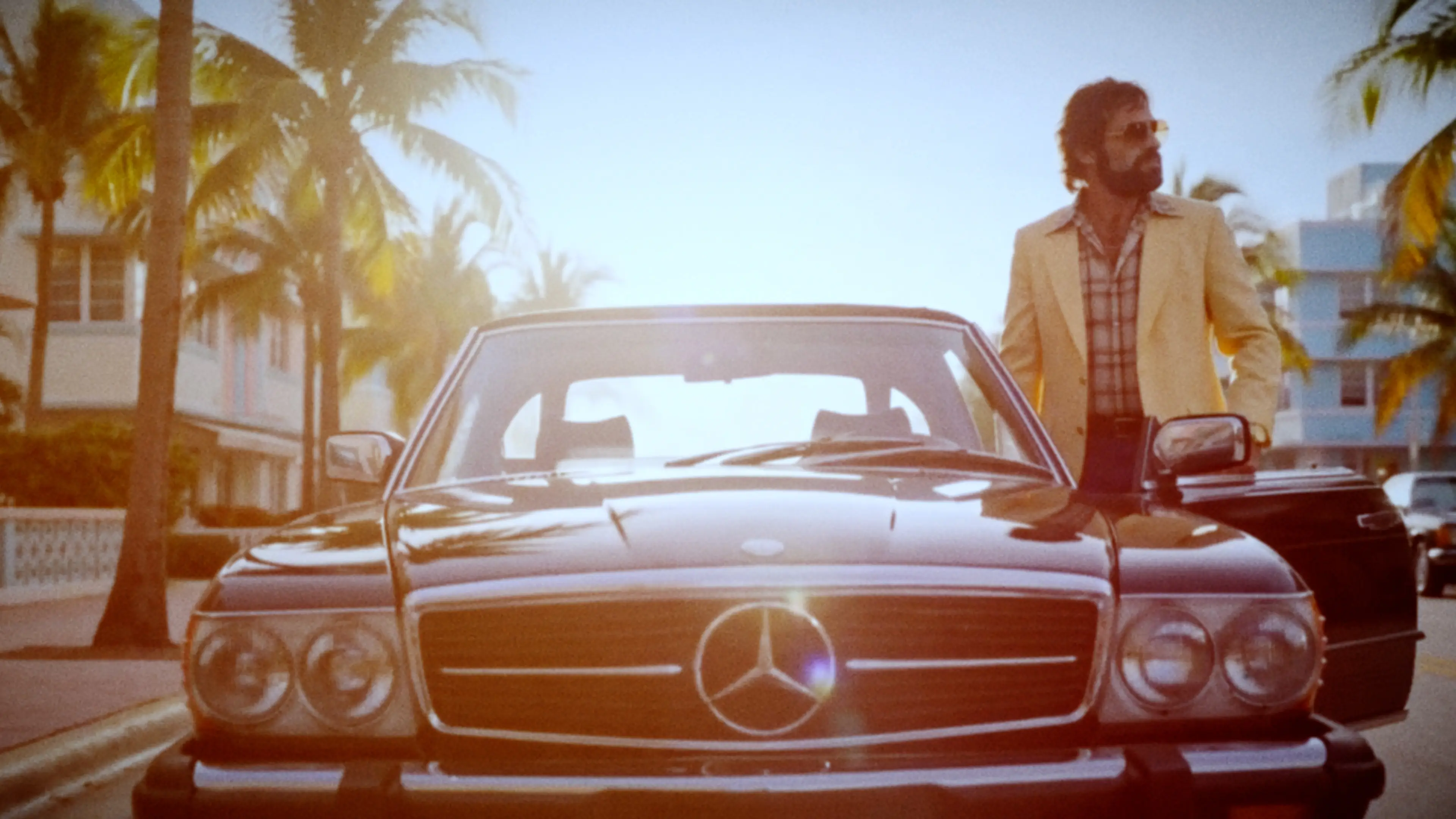 Jon Roberts AI reconstruction in Cocaine Cowboys movie