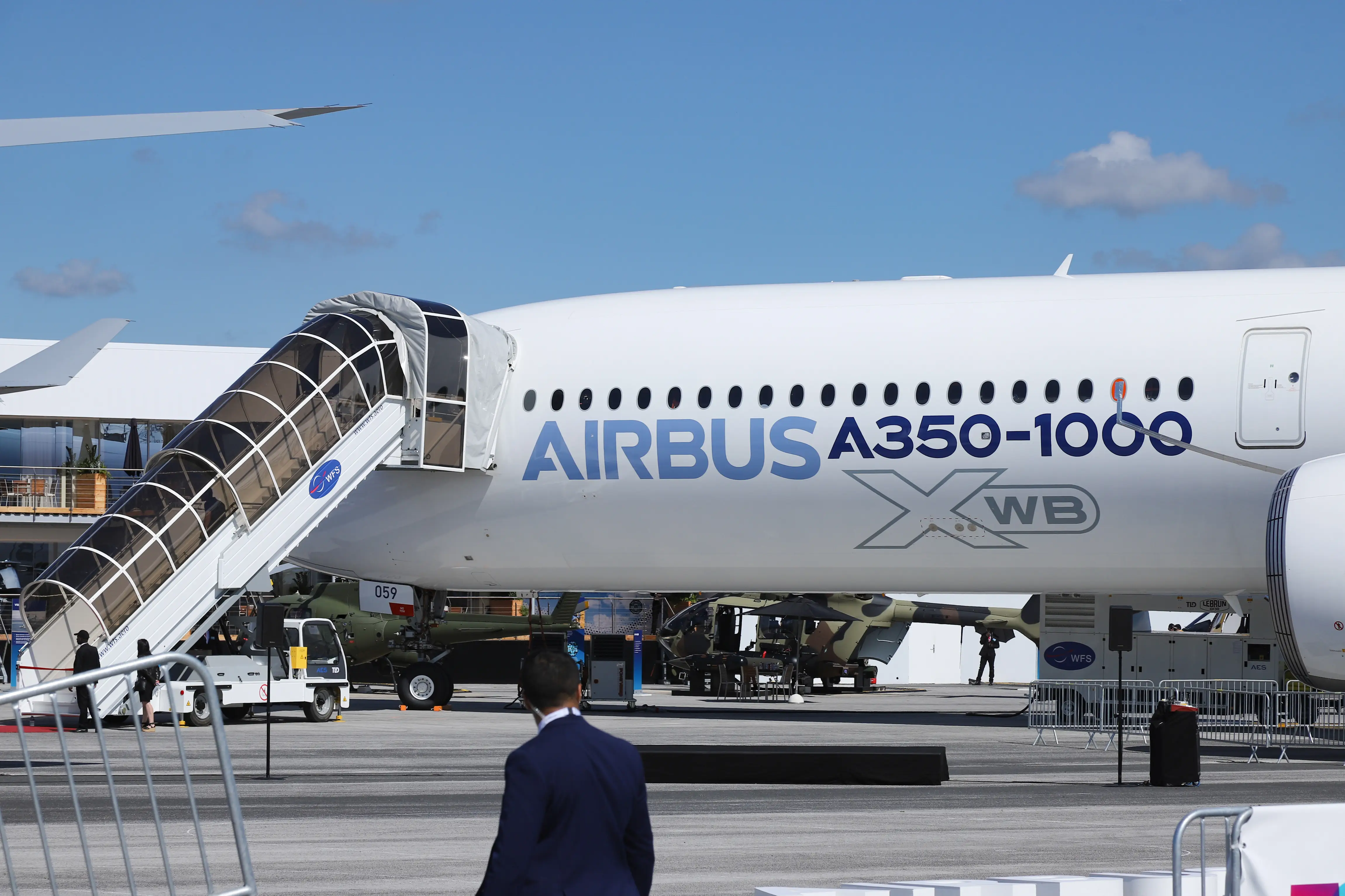 The A350-1000.