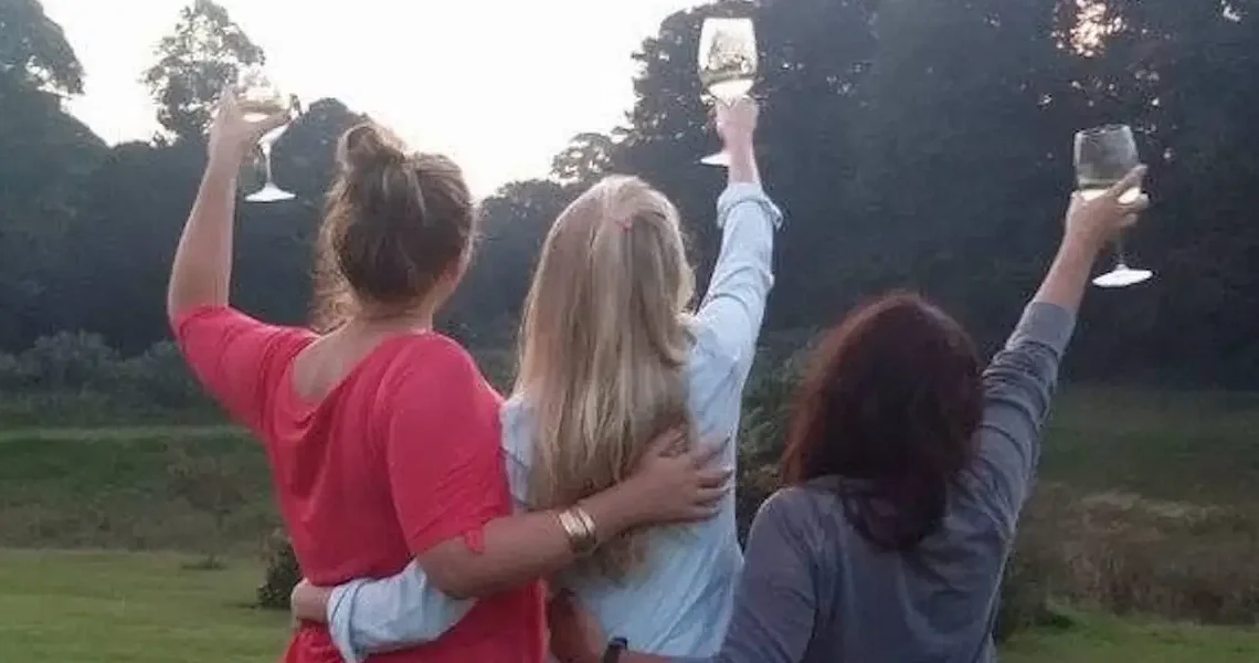 My 2 friends and I had babies within 3 weeks of each other after 25 years of friendship. Our group chat became a lifeline.